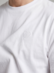 %100 Pamuk Erkek Classic Fit Bisiklet Yaka Özel Rahat Kesim T-Shirt - Görsel 3